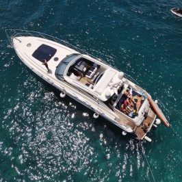 a boat that is floating in the water